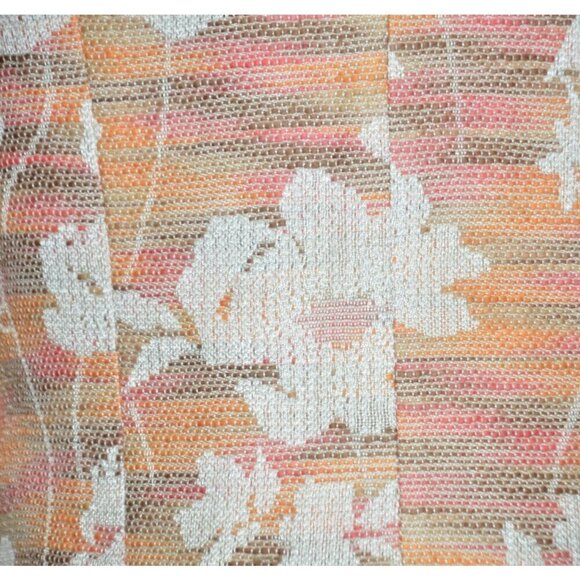 Alfred Dunner Ladies 10 Tweed Button Front Blazer Jacket Floral Office Event - Picture 8 of 12